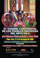 IV Cumbre Continental de los Pueblos Ind�genas del Abya Yala
